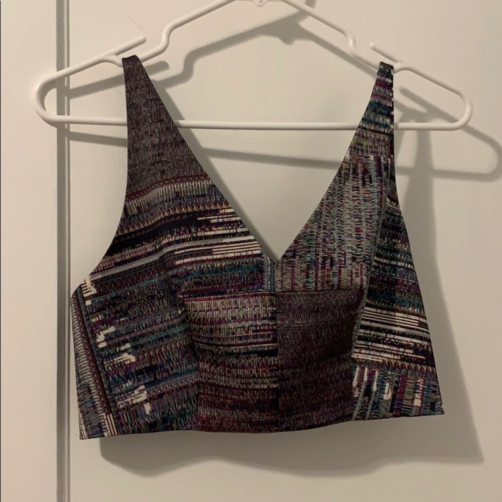 Spaghetti strap crop top
